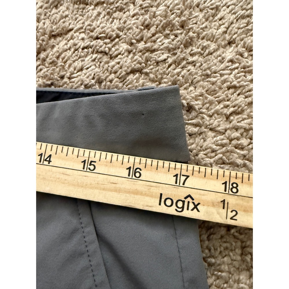 KJUS Iver Mens Golf Pants Gray Tailored Fit Technical Stretch W34 L32 Regular - Picture 7 of 10